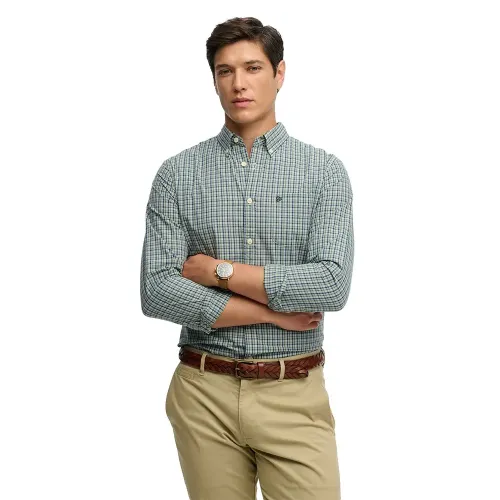 슈퍼드라이 Preppy Poplin 긴팔 셔츠 142797798