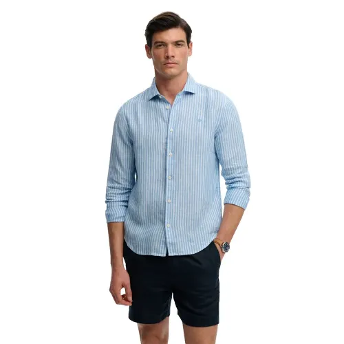 슈퍼드라이 Riviera 라인n 긴팔 셔츠 142797822