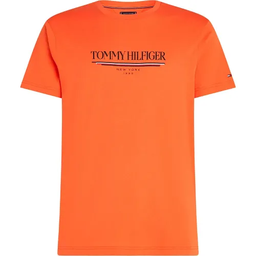 타미힐피거 Brand Love 반팔 티셔츠 142807440