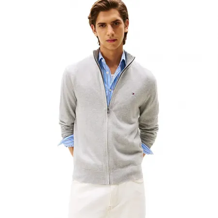 타미힐피거 Pima 풀지퍼 스웨터 142807749