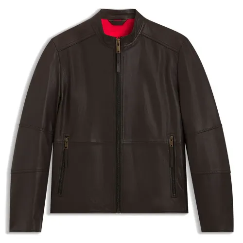 휴고 보스 Lokis 3 10271460 01 가죽 자켓 142822995