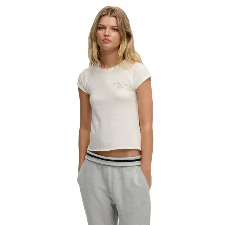 슈퍼드라이 Ath Ess Slub 그래픽 티셔츠 142824800