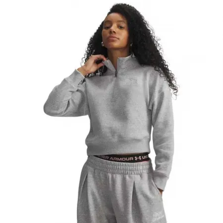 언더아머 Rival 플리스 Script 하프 지퍼 스웨터 142831318