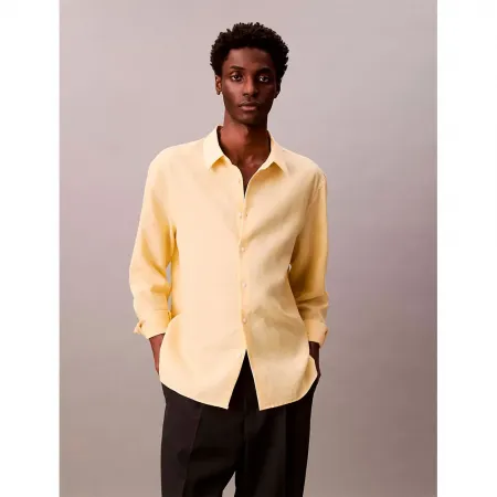 캘빈클라인 LV04LB449G Linen 긴팔 셔츠 142870233