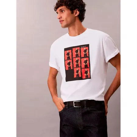 캘빈클라인 Outtakes Relaxed Fit 반팔 티셔츠 142870390