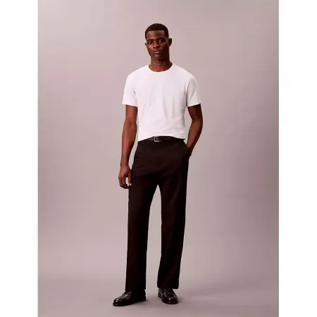 캘빈클라인 Supima Interlock Solid 반팔 티셔츠 142870422