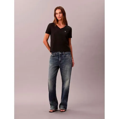 캘빈클라인 LV047B205G 반팔 V넥 티셔츠 142871315