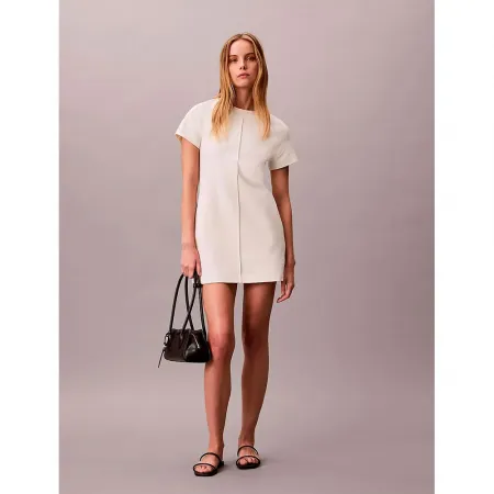 캘빈클라인 LV047C241G 반팔 짧은 원피스 142871380