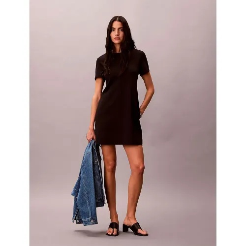 캘빈클라인 LV047C241G 반팔 짧은 원피스 142871385