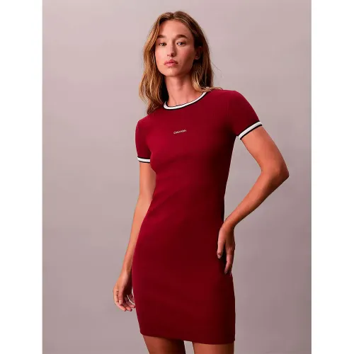 캘빈클라인 LV047D202G 반팔 짧은 원피스 142871437