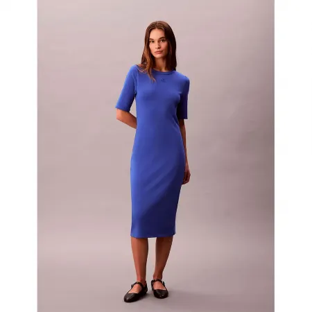 캘빈클라인 LV047D217G 반팔 미디 원피스 142871459