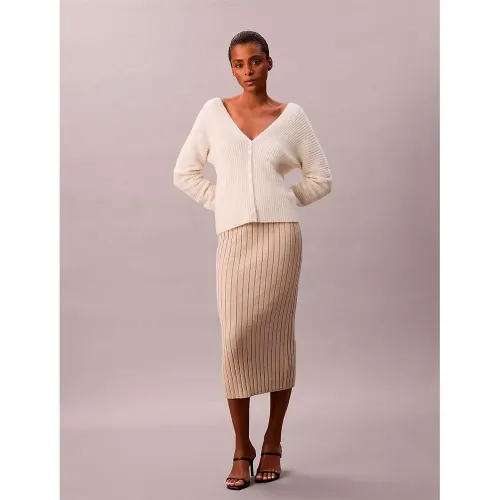 캘빈클라인 LV047D306G 미디 스커트 142871485