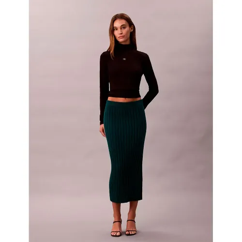 캘빈클라인 LV047D306G 미디 스커트 142871486