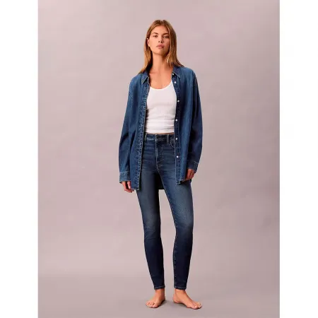 캘빈클라인 LV047D757G 스키니 Fit 하이웨이스트 청바지 142871555