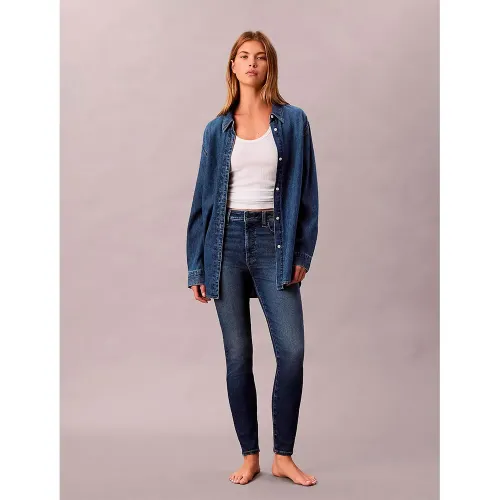 캘빈클라인 LV047D757G 스키니 Fit 하이웨이스트 청바지 142871555