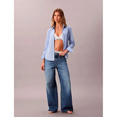 캘빈클라인 LV047E701G Wide Leg 청바지 142871610