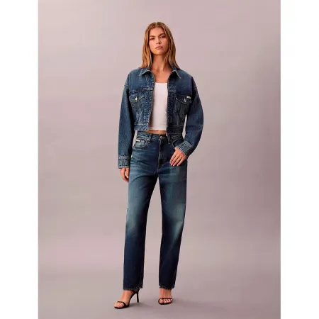 캘빈클라인 LV047E733G Tapered Fit 하이웨이스트 청바지 142871622