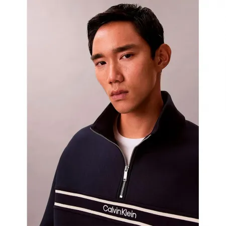 캘빈클라인 Spacer Relaxed Fit 풀지퍼 스웨터 142872195