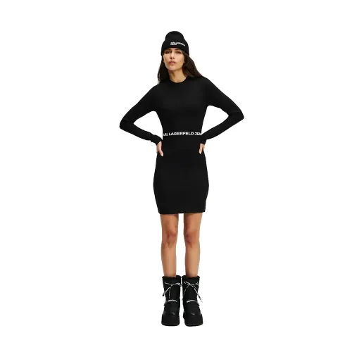 KARL LAGERFELD JEANS 241J1312 긴팔 짧은 원피스 142978710