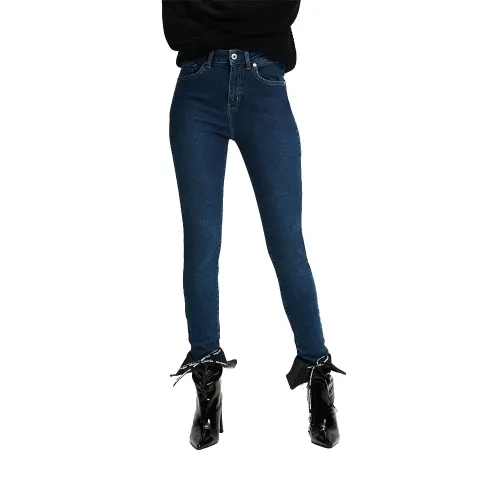 KARL LAGERFELD JEANS 245J1100 스키니 Fit 하이웨이스트 청바지 142978725