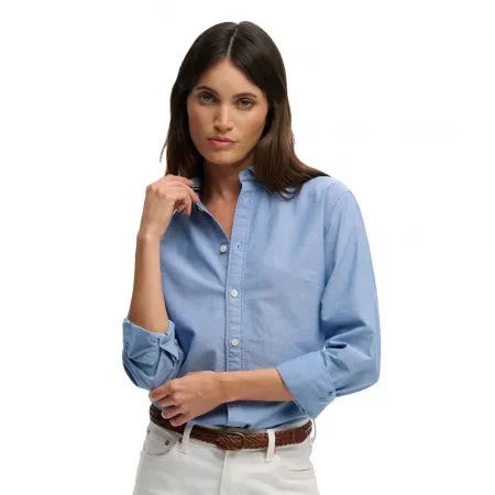 슈퍼드라이 Slim Oxford 긴팔 셔츠 142979845