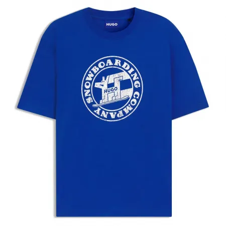 휴고 보스 Napolux 10258299 01 BLUE 티셔츠 142987982