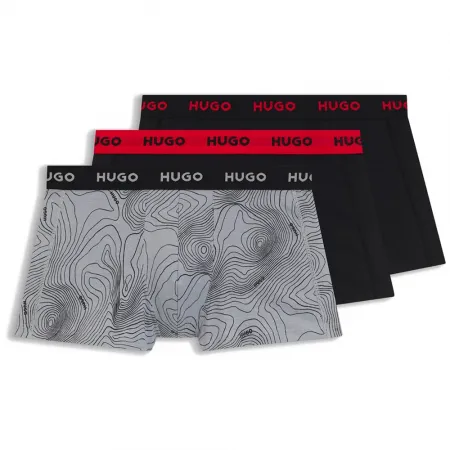 휴고 보스 Design 10267989 Trunk 드로즈 브리프 3 팩 143001065
