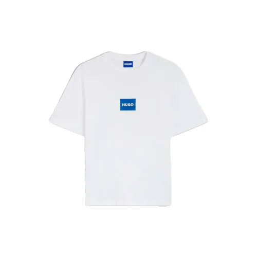 휴고 보스 Nayonix 10258299 BLUE 반팔 티셔츠 143001143