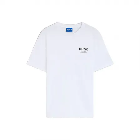 휴고 보스 Nesptee 10283344 블루 반팔 티셔츠 143001154