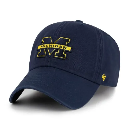 47 미시간 Wolverines No Loop Label 모자 143006906