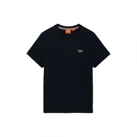 슈퍼드라이 에센셜 Serif 로고 엠브로이더드 반팔 티셔츠 143015368