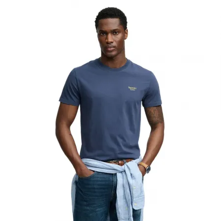 슈퍼드라이 에센셜 Serif 로고 엠브로이더드 반팔 티셔츠 143015369