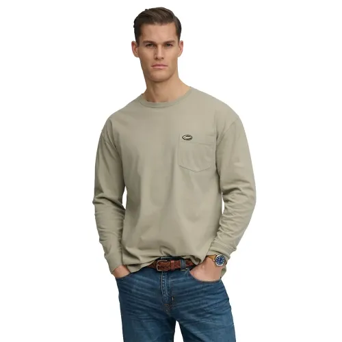 슈퍼드라이 포켓 긴팔 셔츠 143015393