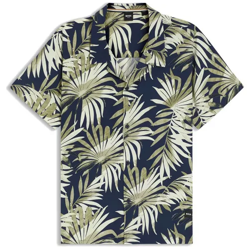 보스 Beach 반팔 셔츠 143016163