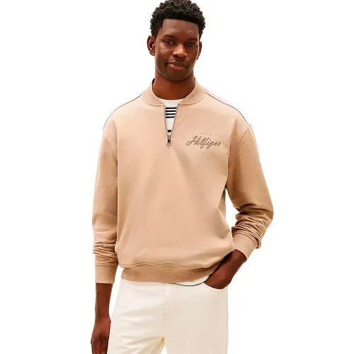 타미힐피거 MW0MW41432 하프 지퍼 스웨터 143021528