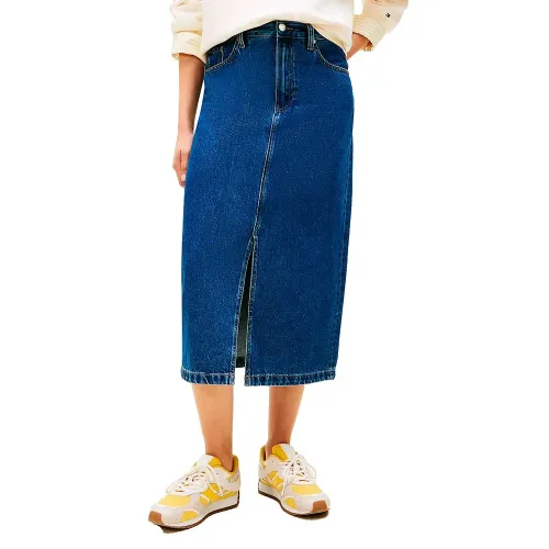 타미힐피거 WW0WW47729 Straight Fit 미디 스커트 143021661