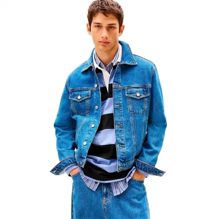 타미힐피거 Ryan 레큘러 Fit 데님 자켓 143022044