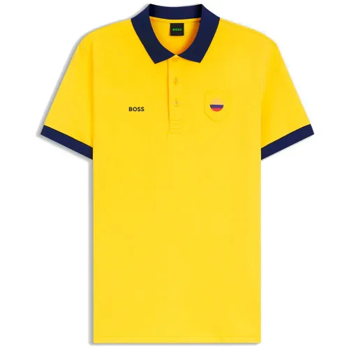 보스 BB BC Lux Paddy 반팔 폴로 셔츠 143022233