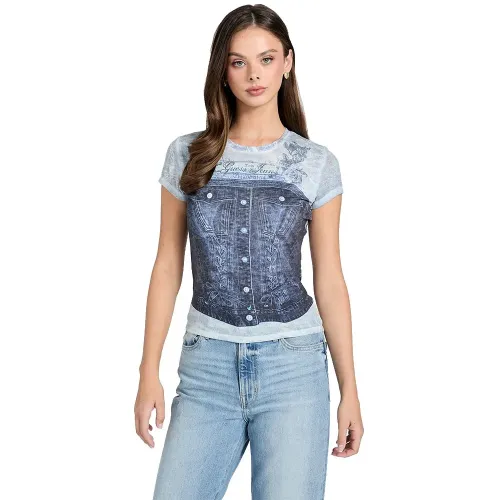 게스 W6RI04KCCG0 반팔 티셔츠 143029993