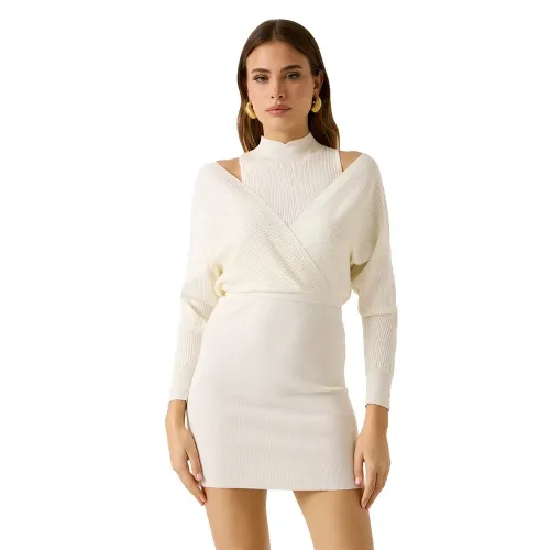 게스 W6RK0FZ2YK2 긴팔 짧은 원피스 143030009