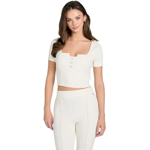 게스 W6RP08KCBO2 반팔 셔츠 143030056