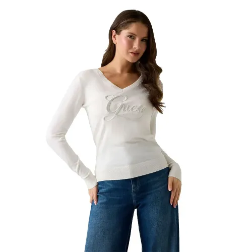 게스 W6RR50Z2NQ2 V넥 스웨터 143030103