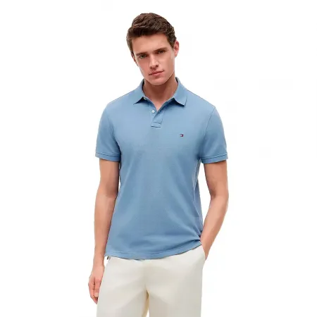 타미힐피거 1985 레귤러 핏 반팔 폴로 셔츠 143038115
