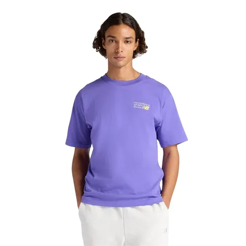 뉴발란스 Athletics 프리미엄 로고 반팔 티셔츠 143060007