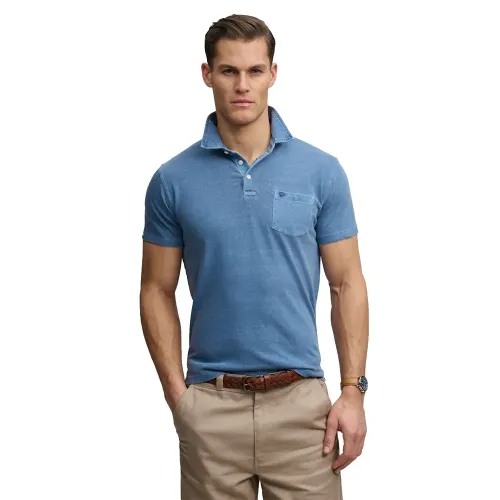 슈퍼드라이 클래식 코튼 라인n 반팔 폴로 셔츠 143062979