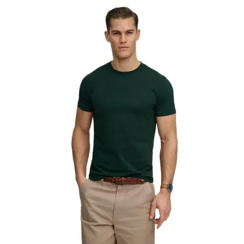 슈퍼드라이 에센셜 콤프any 로고 반팔 티셔츠 143062990