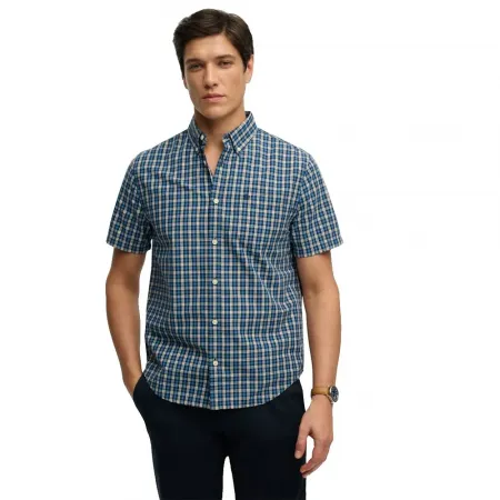 슈퍼드라이 Preppy Poplin 반팔 셔츠 143063056