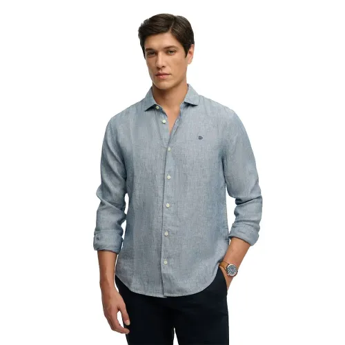 슈퍼드라이 Riviera 라인n 긴팔 셔츠 143063060