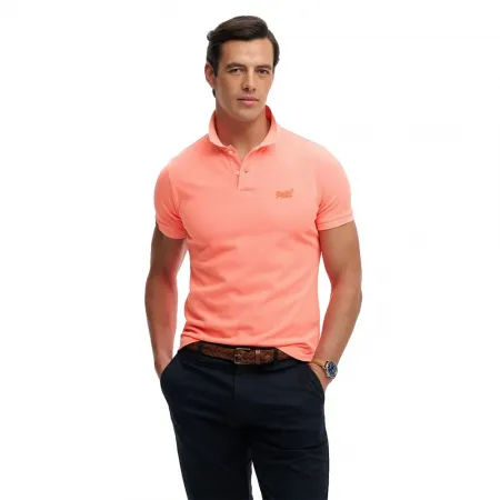 슈퍼드라이 Vint Destroy 반팔 폴로 셔츠 143063063