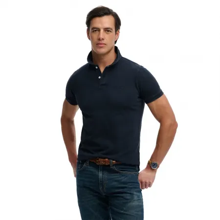 슈퍼드라이 Vint Destroy 반팔 폴로 셔츠 143063067